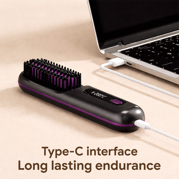Avelux Glide PRO™ Cordless Straightening Brush
